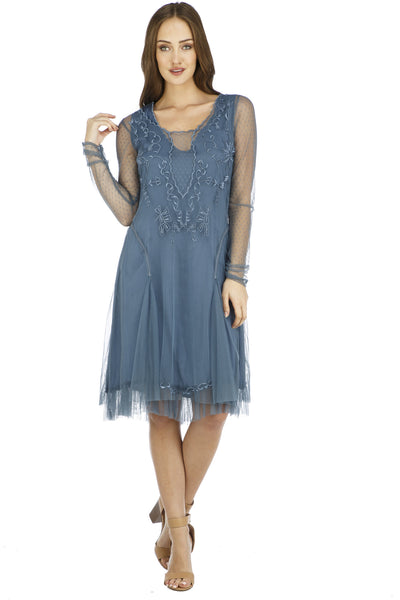 Nataya Serenity AL-252 Sapphire Dress