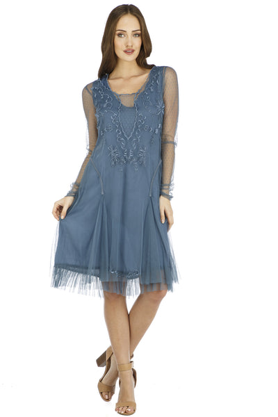 Nataya Serenity AL-252 Sapphire Dress