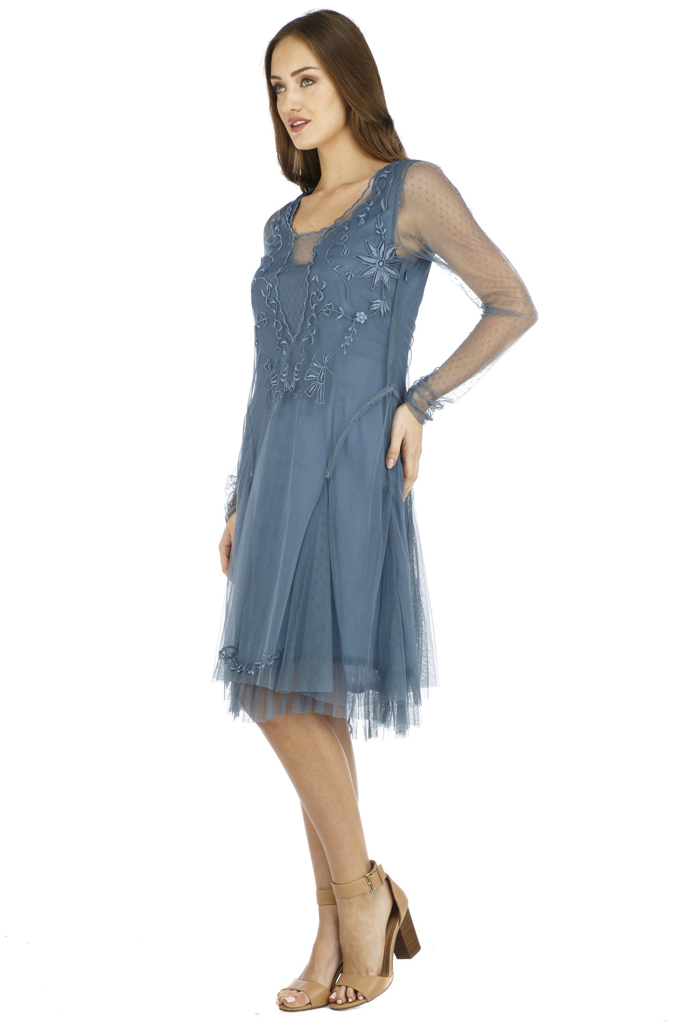 Nataya Serenity AL-252 Sapphire Dress