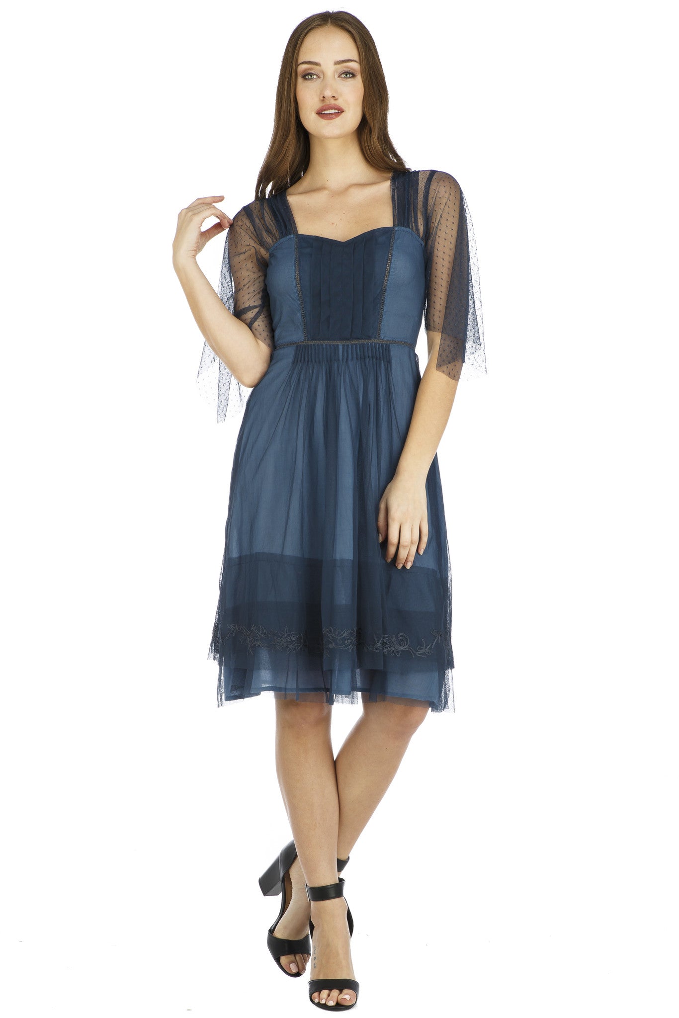 Nataya Chloe Indigo AL-245 Dress