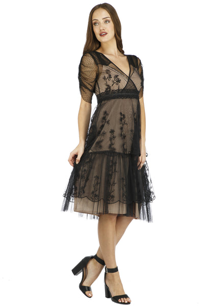 Nataya Zoe AL-237 Onyx Dress