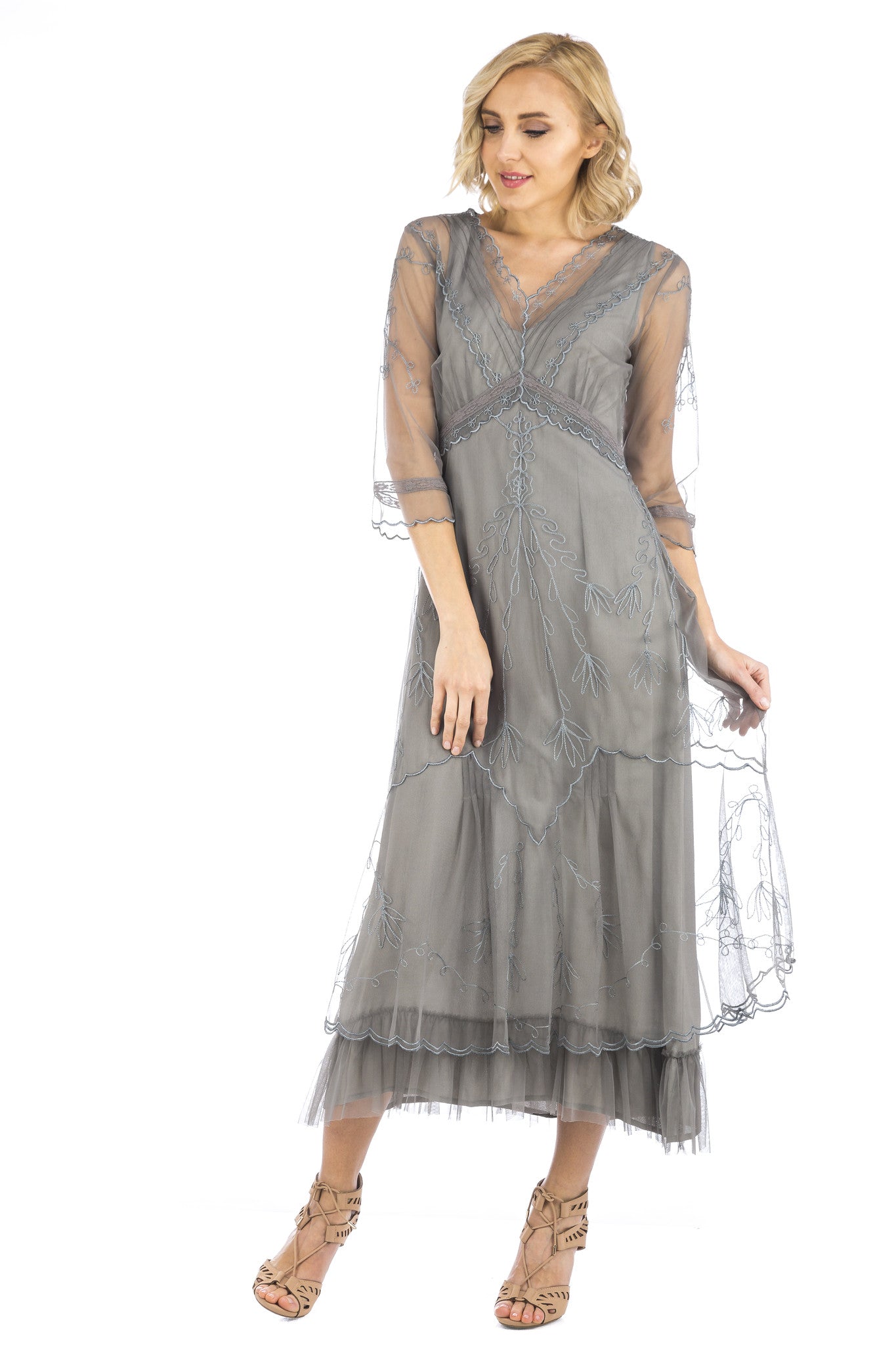 Nataya Sophia CL-509 Smoke Dress