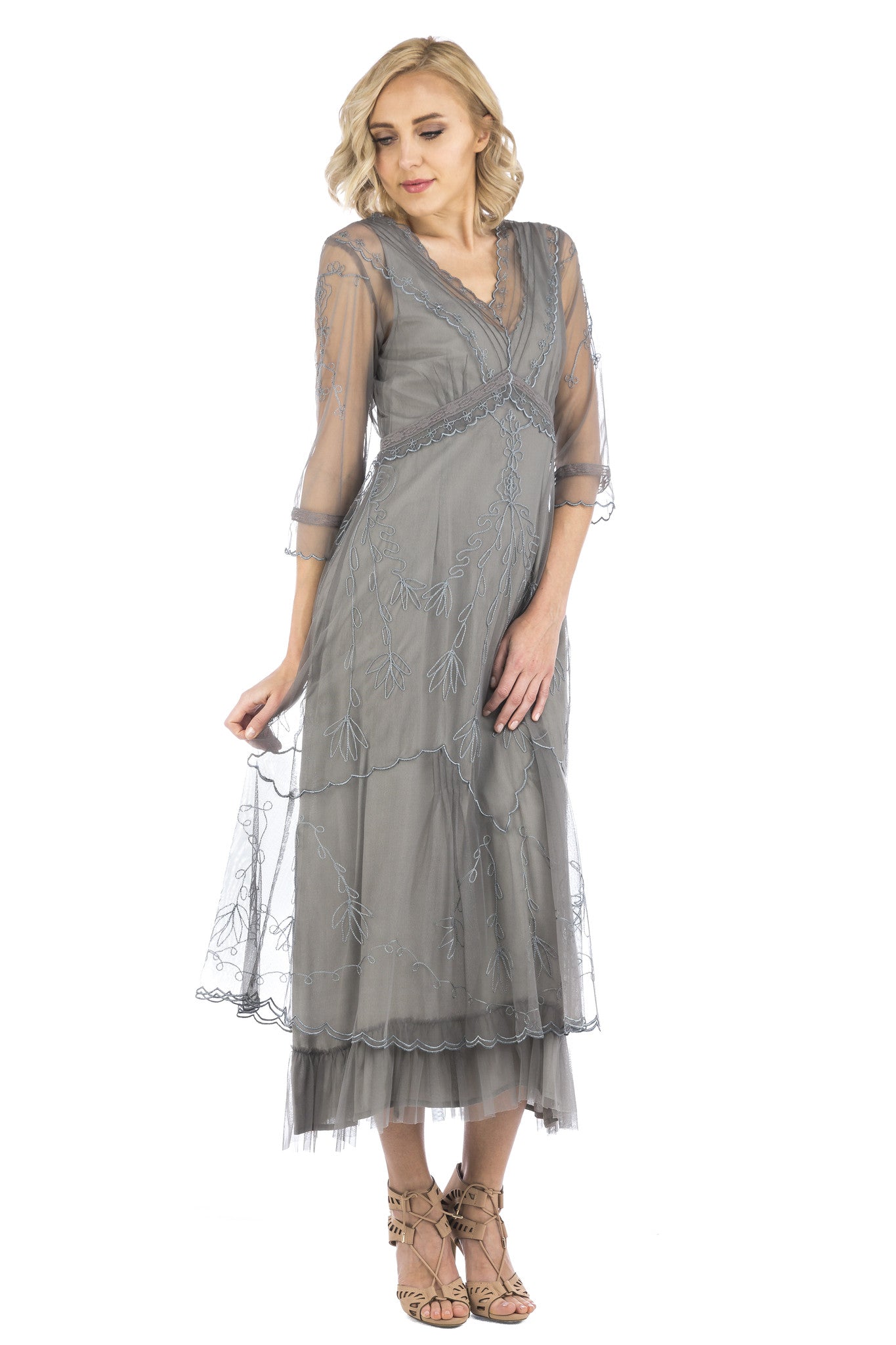 Nataya Sophia CL-509 Smoke Dress