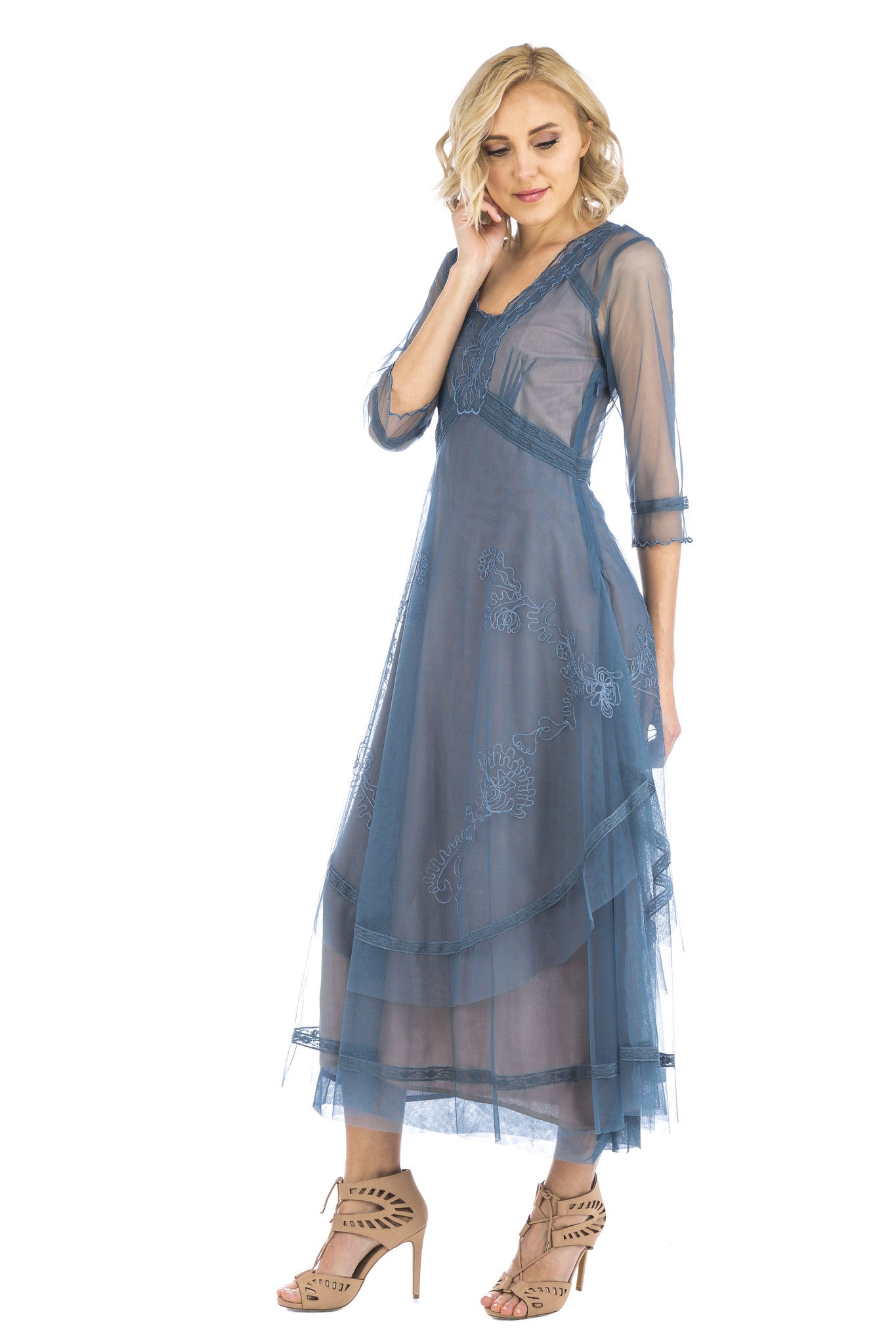 Nataya Samantha CL-163 Azure Dress