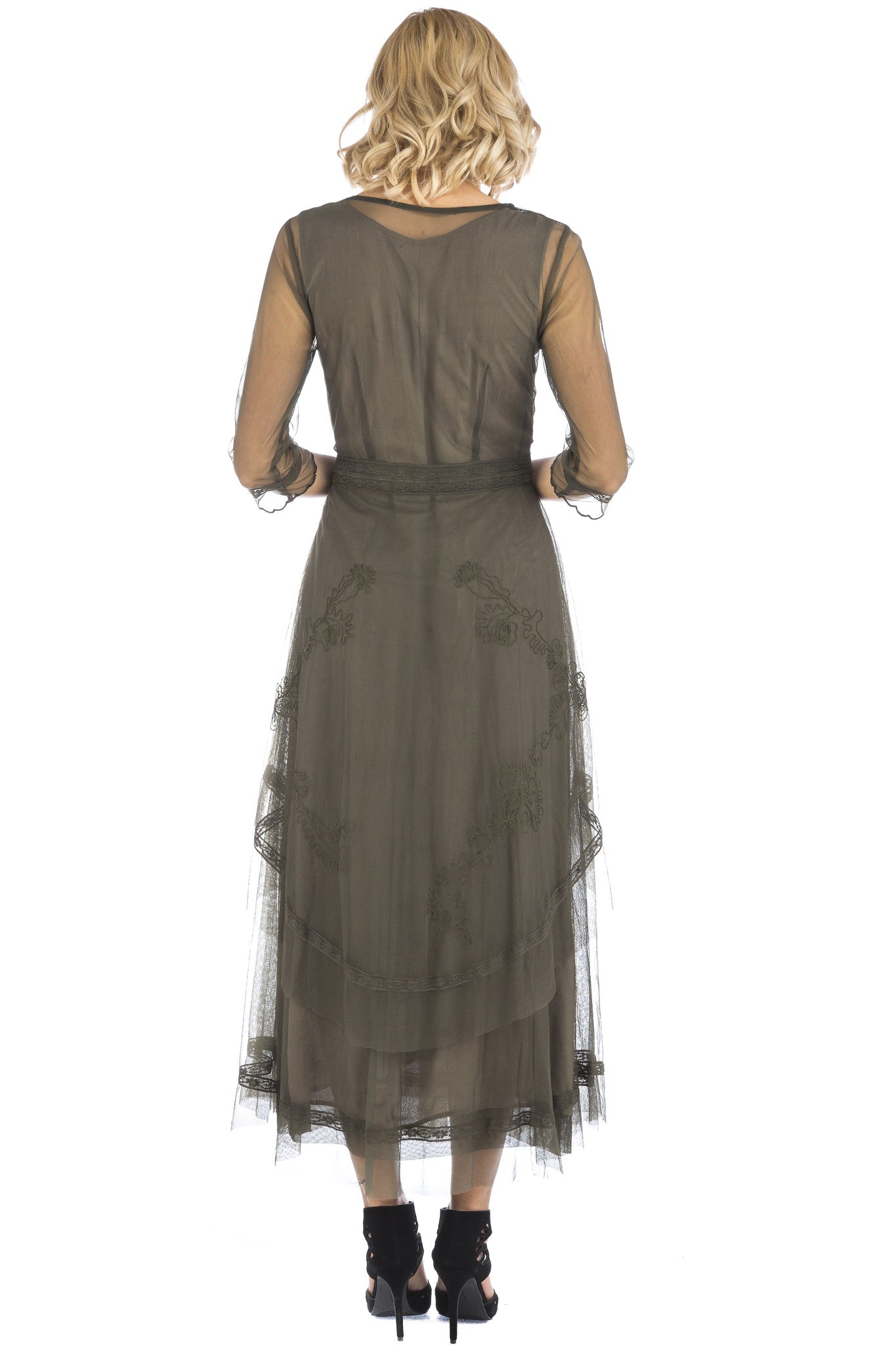 Nataya Samantha CL-163 Olive Dress