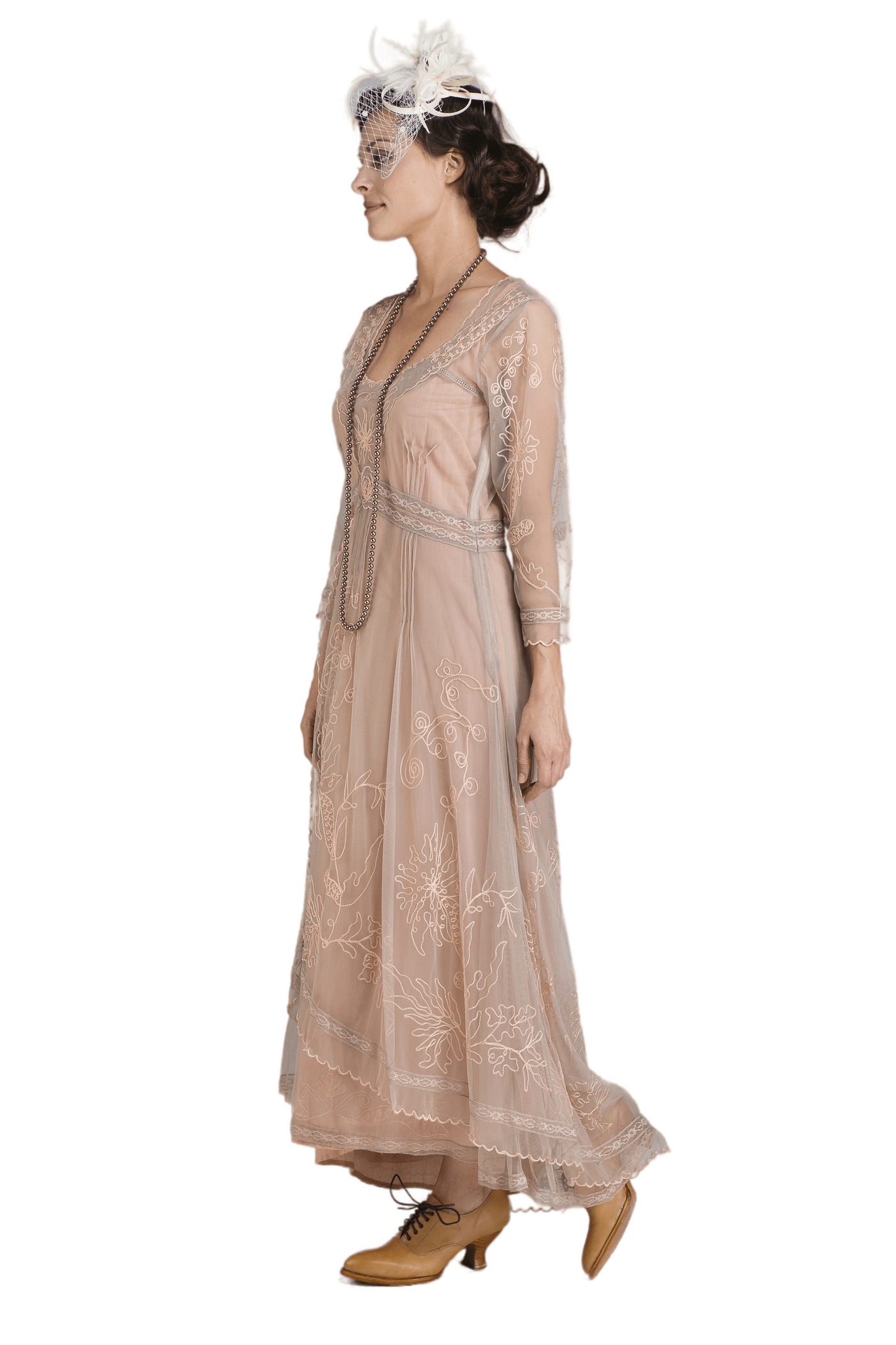 Nataya 40163 Downton Abbey Tea Party Gown in Quartz