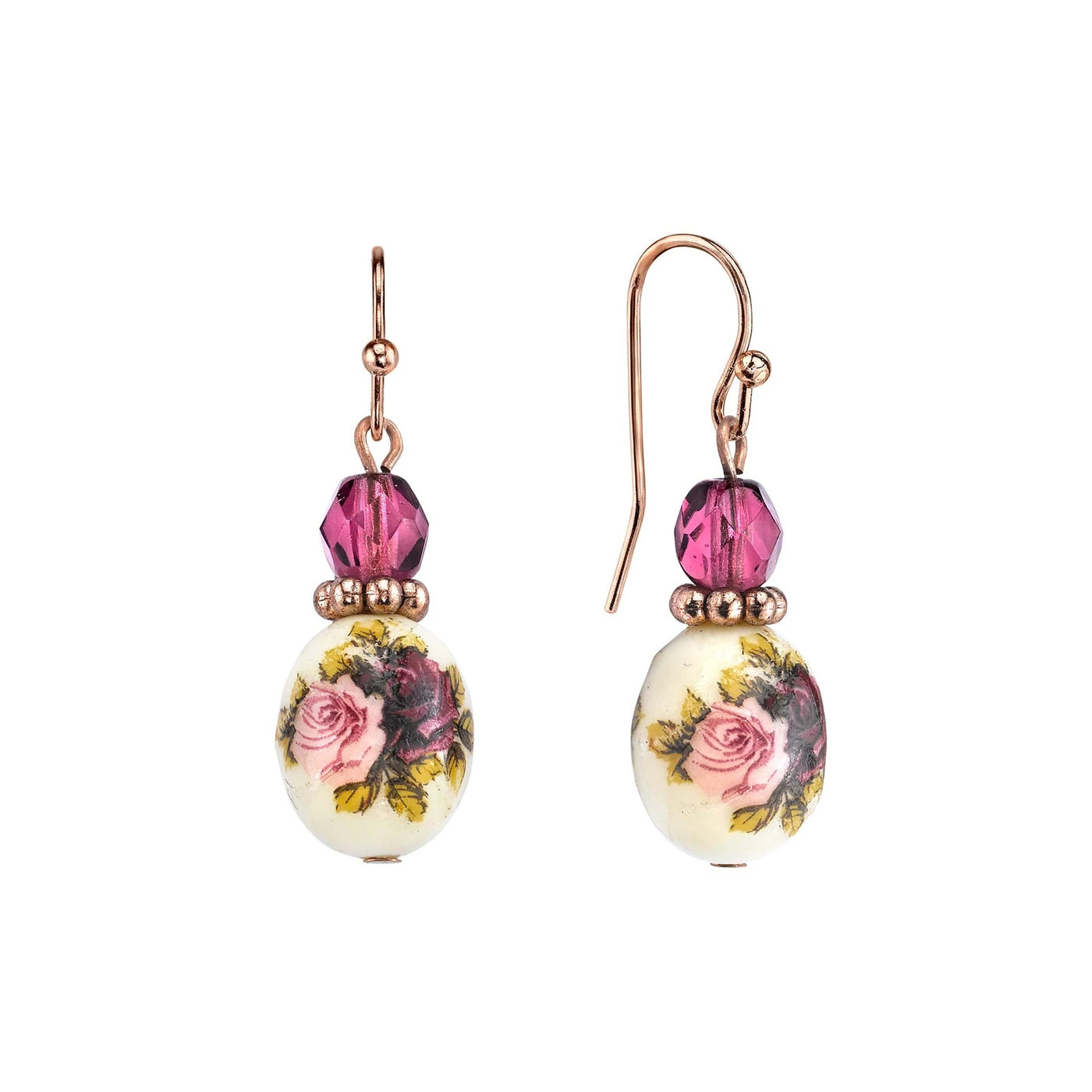 purple-crystal-bead-flower-drop-earrings