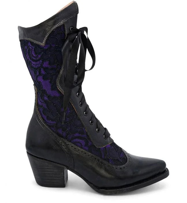 Biddy Victorian Style Boots in Black – Nataya