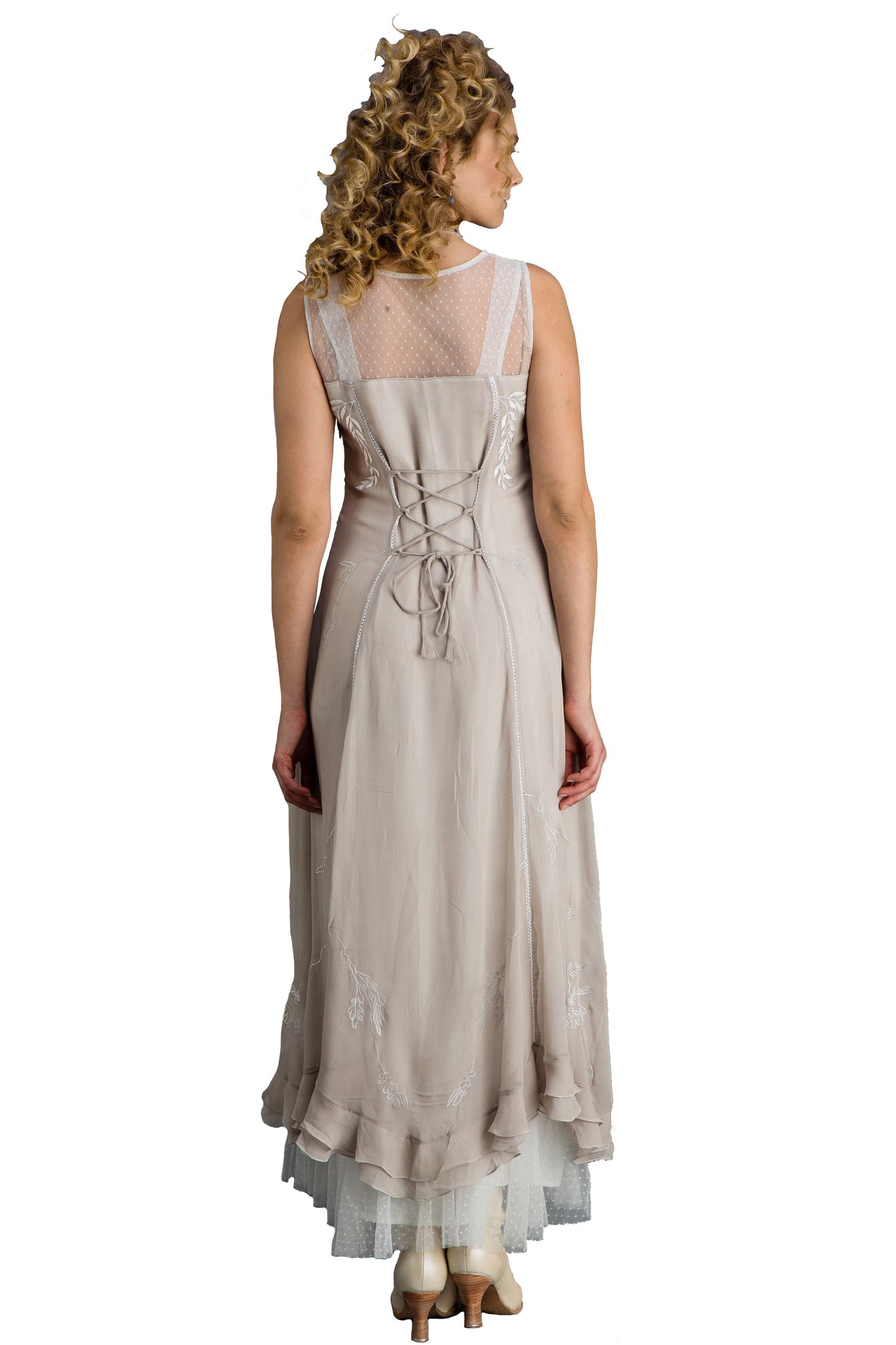 Nataya CL-069 Silver/Grey Gown