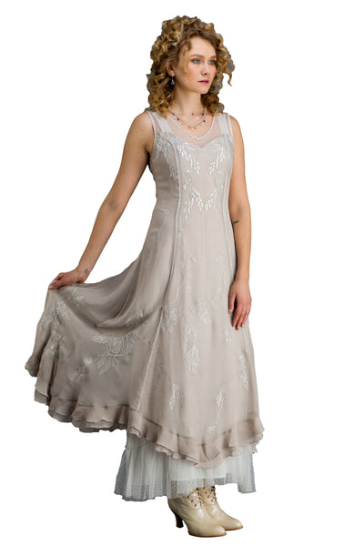 Nataya CL-069 Silver/Grey Gown