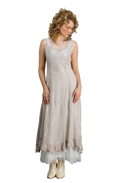 Nataya CL-069 Silver/Grey Gown