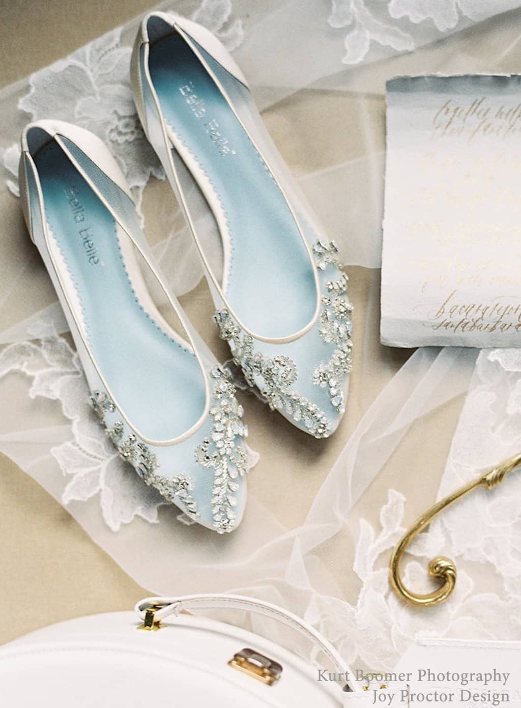 Willow Vintage Inspired Bridal Flats in Ivory